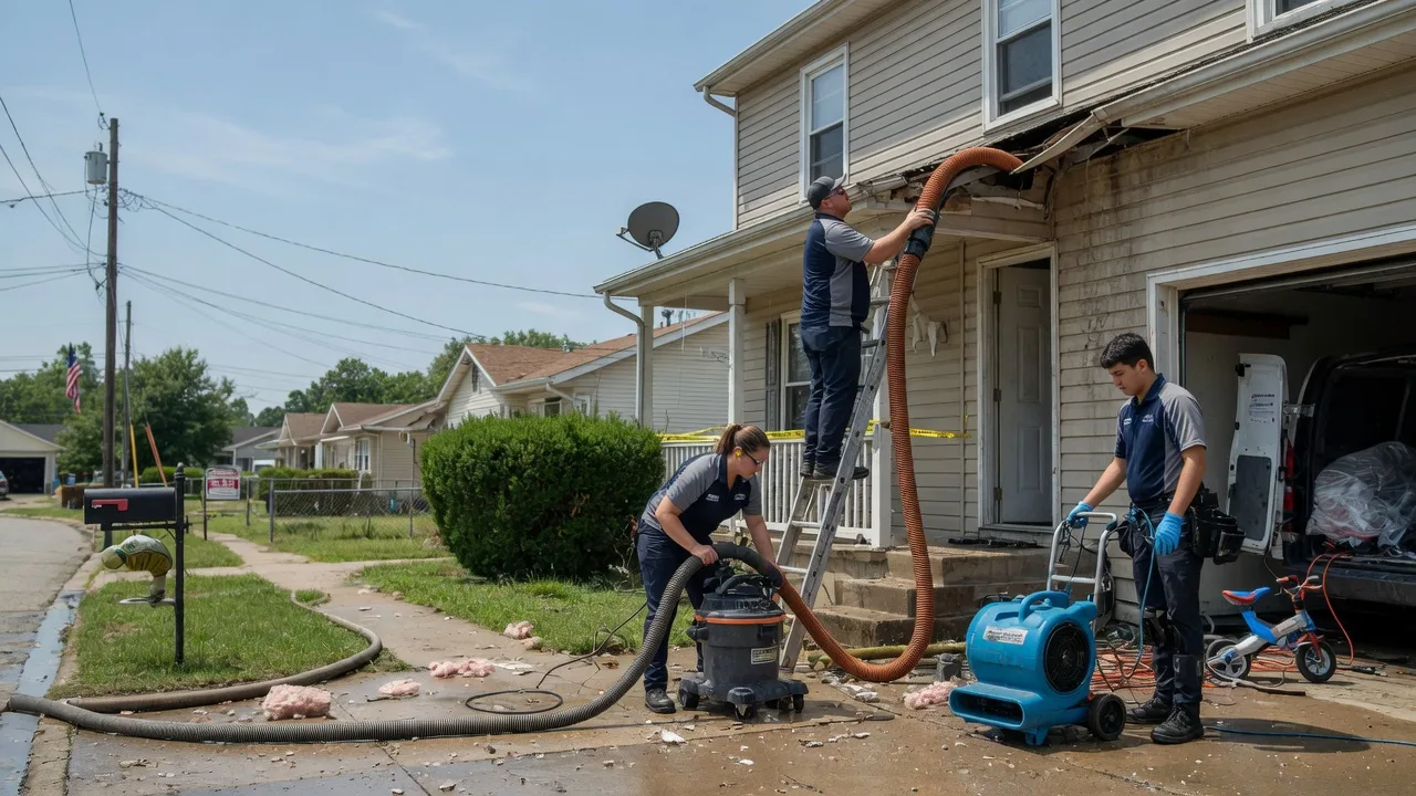 Water Damage Restoration in La Farge, WI near me